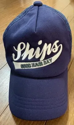 SHIPS KIDS メッシュキャップ ネイビーのサムネイル