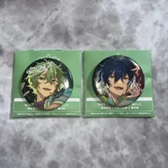 あんスタ 10周年 canba! 缶バッジ 2個セット 巴日和 漣ジュン 缶バ