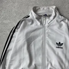 【希少】adidas 90sトラックジャケット ファイヤーバード ホワイト M