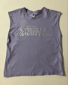ZUMBA ズンバ 正規品　Tシャツ パープル