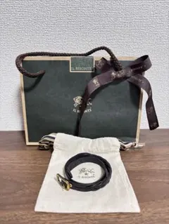 【希少】イルビゾンテ　編み込みブレスレット