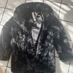 MURUA 黒 ファーコート サイズ03(S)