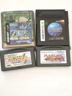 ゲームボーイ ソフト 4点セット