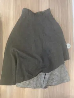 MERCURYDUO フレアスカート Mサイズ ダークグレー