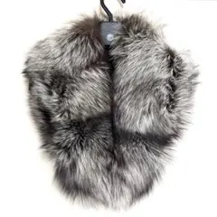 【美品】サガフォックス　フォックスファーショール　本毛皮　リアルファー　成人式