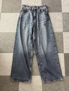 ZARA ワイドレッグデニム USA 28