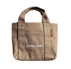 西海岸系☆LUSSO　SURF　マルチポケットトートバッグ　ベージュロンハーマンのサムネイル