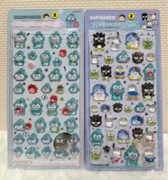 正規品 はぴだんぶい + ハンギョドン 第1弾 ボンボンドロップシール2枚セット