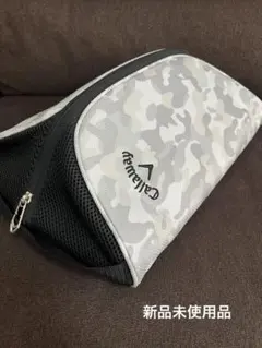 【新品 未使用】Callaway／シューズケース／グレー迷彩のサムネイル