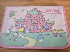 ハローキティ ５０周年記念デザイン　母子手帳ケース　マルチケース