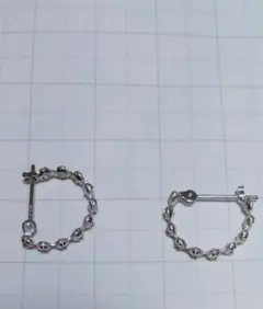 K14WG フープピアス