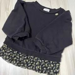 SERAPH フリル付きトレーナー 90サイズ　裏起毛