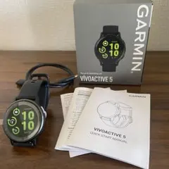 GARMIN vivoactive5 スマートウォッチ 本体　付属品付き