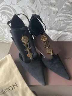 LOUIS VUITTON ルイヴィトン モノグラムロゴ金具 ハイヒール 美品♡