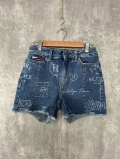 TOMMY HILFIGER トミーヒルフィガー ショートデニムパンツ XS
