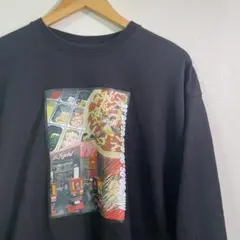 PAGEBOY × ピザハットコラボ リブロンT ブラック ピザフォト Fサイズ