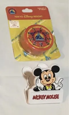 完売 ディズニー 40周年 マスキングテープテープ チケットホルダー風 クリップ