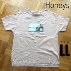 Honeys ハニーズ／半袖フォトチュニック