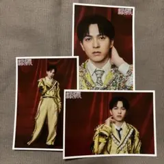 M!LK 吉田仁人 のぞいてみるく？展 生写真 3枚セット - メルカリ