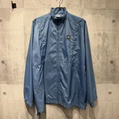 NIKE ナイロンジャケット ブルー テック系 Y2K スウッシュ ロゴ L