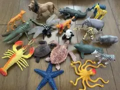 フィギュア 動物 昆虫 海の生き物 ★簡単なラッピング