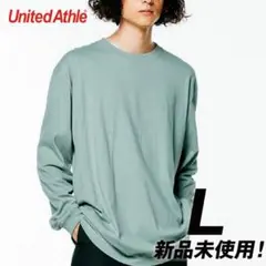 Tシャツ 長袖 5.6オンス リブ付【5011-01】L スモーキーグリーン