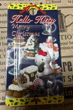 激レア◎ハローキティのクリスマス◎ツリー◎ファスナーマスコットFM