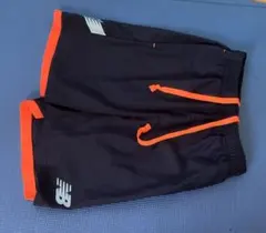 New Balance DRY ショートパンツ ネイビー/オレンジ