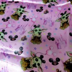 グローグー マンダロリアン はぎれ 布 生地 布地 ミッキー ディズニー