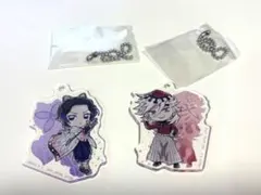 鬼滅の刃 アクリルキーホルダー 2個セット　胡蝶しのぶ　童磨　一番くじ