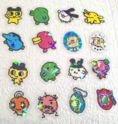 たまごっち　オーロラ　ホログラム　クリアシール　おすそわけ