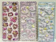 【新品正規品】もちもちマシュマロシール　3種セット　サンリオ