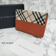 BURBERRY LONDON 長財布 カードケース オレンジ | Mercari