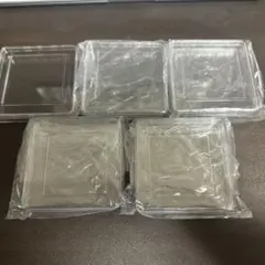 クリアフレーム カードケース（透明・プラスチック・正方形）