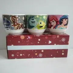 ディズニーストア クリスマスキャンペーン ノベルティ マルチカップ 3点セット