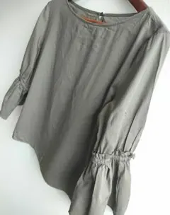 《キララ様専用です》 MACPHEE 七分袖ブラウス カーキ色 サイズ36