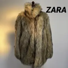 ZARAフェイクファーコート