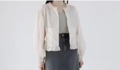 新品　gather pocket jacket～ギャザーポケットジャケットのサムネイル