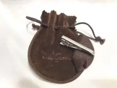 状態良好 ■ ランセル LANCEL タイピン ■ 銀色 シルバー系 全長5cmのサムネイル