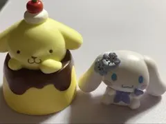 ガチャガチャ ポムポムプリンとシナモロール 2つセット
