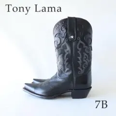 ⭐️未使用級⭐️ トニーラマ　ウエスタンブーツ　ロングブーツ　刺繍　ブラック 楽天市場】トニーラマ TONY LAMA ウエスタンブーツ メンズ カウボーイ