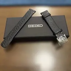 SEIKO 時計ベルト ブラック レザー　XSL00319のサムネイル