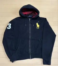 Polo Ralph Laurenビックポニー ジップフーディーチェック柄 - メルカリ