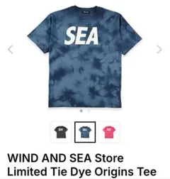フォロー割引あり 大人気 キムタク着用 wind and sea ロゴTシャツ