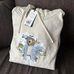 新品 正規品 希少 ポロベア ポロ ラルフローレン パーカー L タグ付き