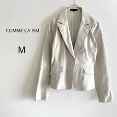 COMME CA ISM テーラードジャケット ライトベージュ M オフィス