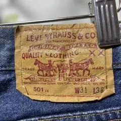 LEVI'S 501 XX W31 L36
