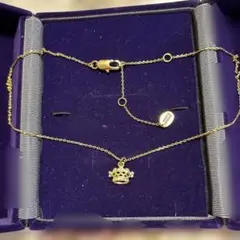 ゴールド クラウンモチーフ ネックレス