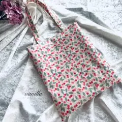 再販なし】＊ リバティ 紙袋みたいなバッグ（ラミネート）&フラット