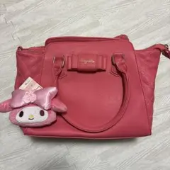 リズメロ しまむら コラボ マイメロ LIZLISA ハンドバッグ ぬいぐるみのサムネイル